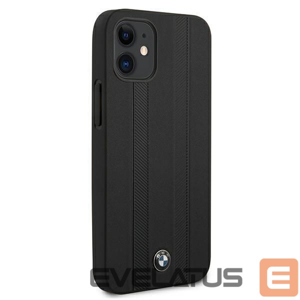 Back panel cover BMW BMW Signature Tire Marks iPhone 12 mini Case - Black