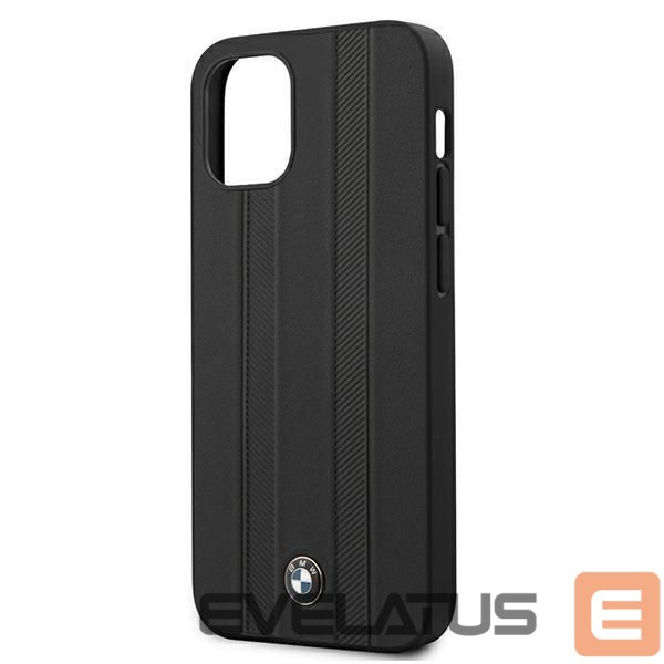 Back panel cover BMW BMW Signature Tire Marks iPhone 12 mini Case - Black