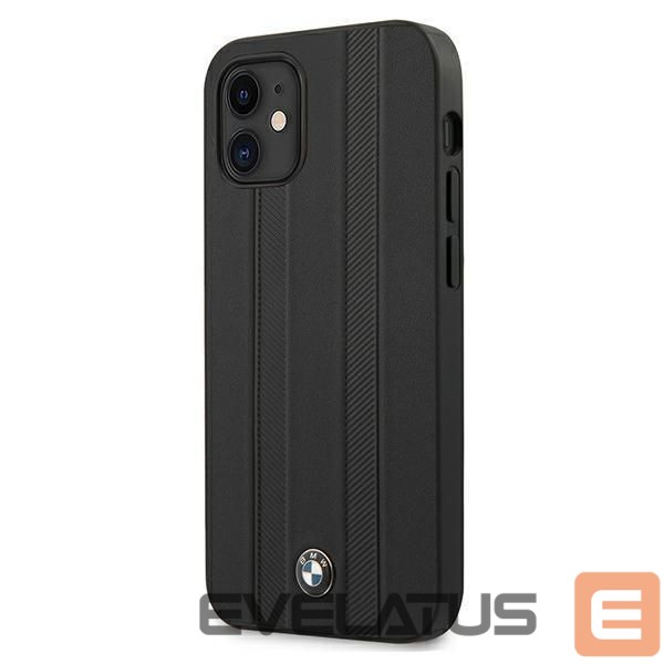 Back panel cover BMW BMW Signature Tire Marks iPhone 12 mini Case - Black