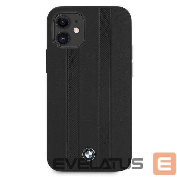 Back panel cover BMW BMW Signature Tire Marks iPhone 12 mini Case - Black