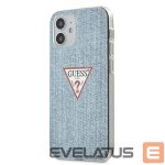 Back panel cover Guess  Guess GUHCP12SPCUJULLB iPhone 12 mini 5.4" blue/light blue hardcase Jeans Collection