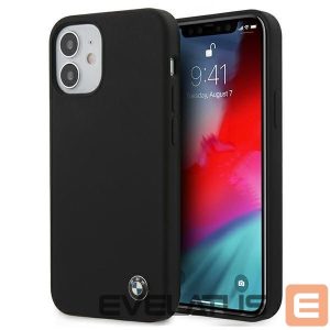Back panel cover BMW  BMW Silicone Signature Case for iPhone 12 mini - Black 