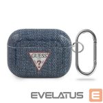 Back panel cover Guess  Guess GUACAPTPUJULDB AirPods Pro cover navy/dark blue Jeans Collection