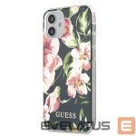 Back panel cover Guess  Guess GUHCP12SIMLFL03 iPhone 12 mini 5.4" navy/navy N°3 Flower Collection