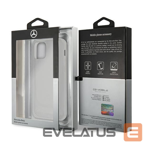 Back panel cover Mercedes-Benz Transparent