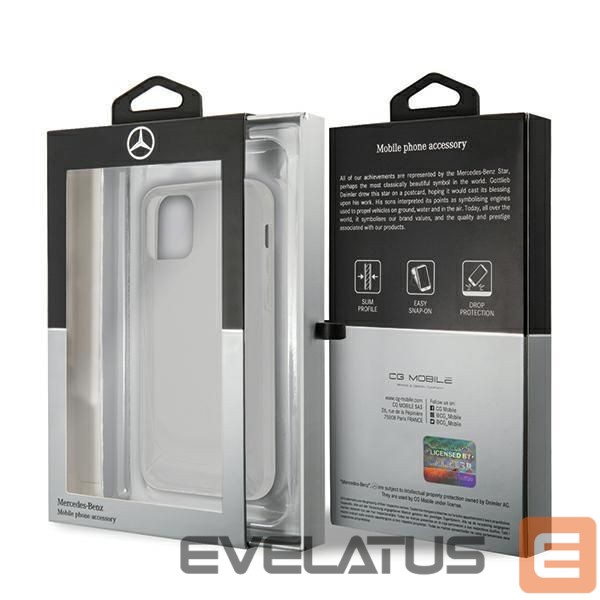 Back panel cover Mercedes-Benz Transparent
