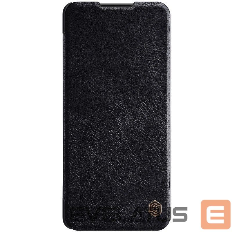 Back panel cover Nillkin Nillkin Qin leather holster case for Samsung Galaxy A42 5G black