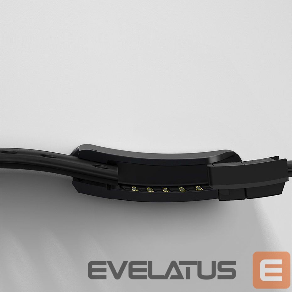 Back panel cover Baseus Baseus Slip-Thru strap band bracelet for Apple Watch 3/4/5/6/SE 38mm/40mm black (LBWSE-01)