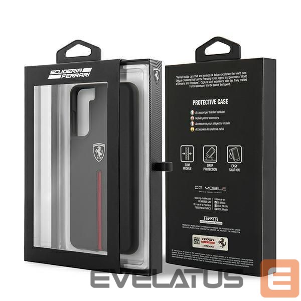 Back panel cover Ferrari Black