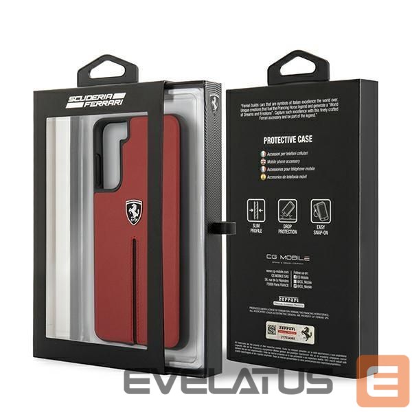 Back panel cover Ferrari Red