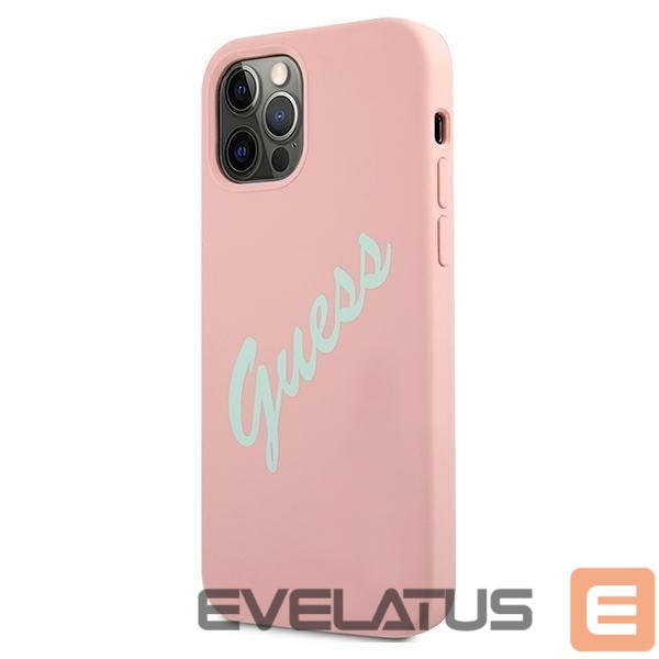 Back panel cover Guess Pink