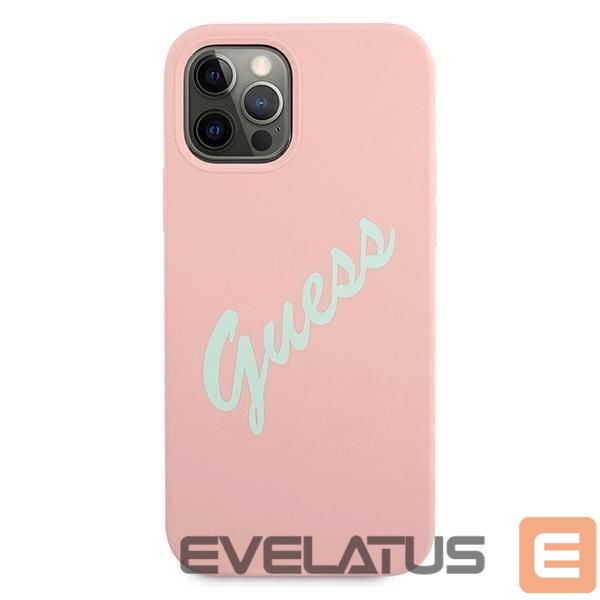 Back panel cover Guess Pink
