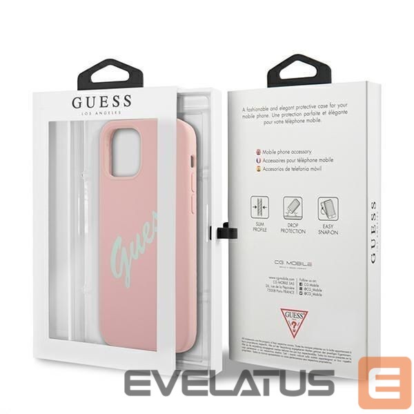 Back panel cover Guess Pink