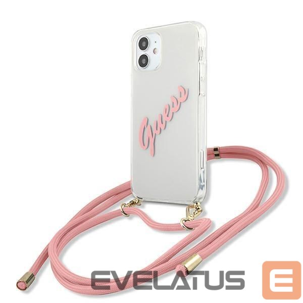 Back panel cover Guess Pink