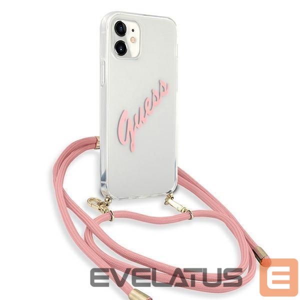 Back panel cover Guess Pink