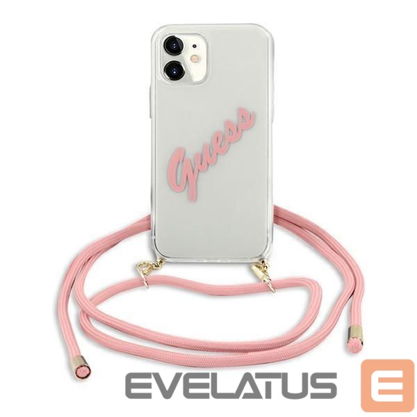 Back panel cover Guess Pink
