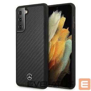 Back panel cover Mercedes-Benz  Mercedes Dynamic Line Case for Samsung Galaxy S21+ - Black 