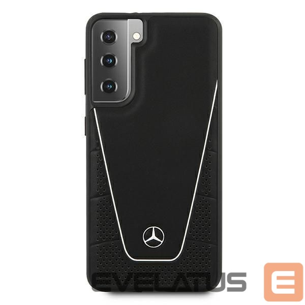 Back panel cover Mercedes-Benz Mercedes Dynamic Line case for Samsung Galaxy S21 - black