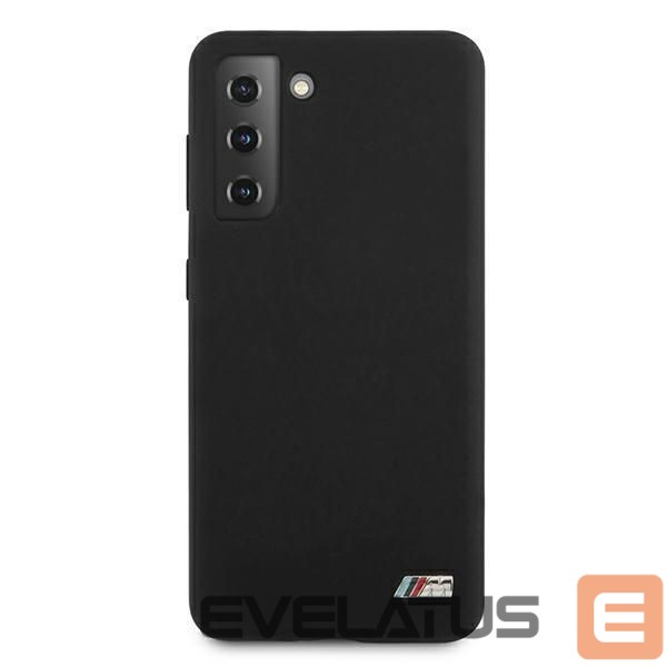Back panel cover BMW BMW Silicone M Collection Case for Samsung Galaxy S21+ - Black