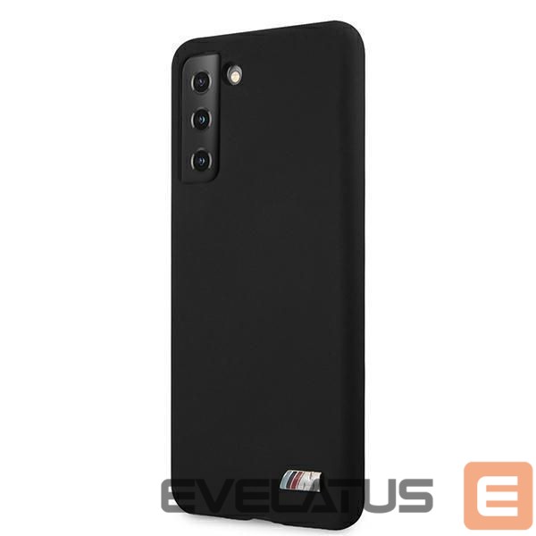 Back panel cover BMW BMW Silicone M Collection Case for Samsung Galaxy S21+ - Black