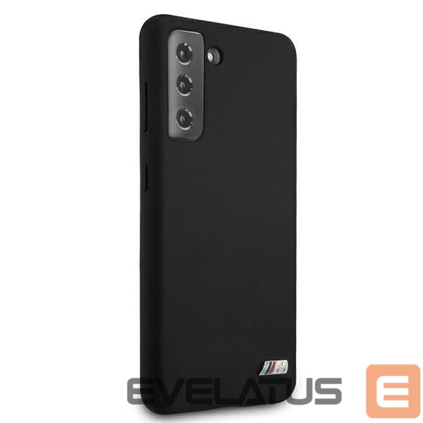 Back panel cover BMW BMW Silicone M Collection Case for Samsung Galaxy S21+ - Black