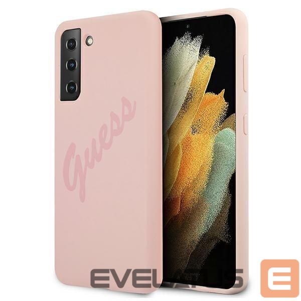 Back panel cover Guess Pink