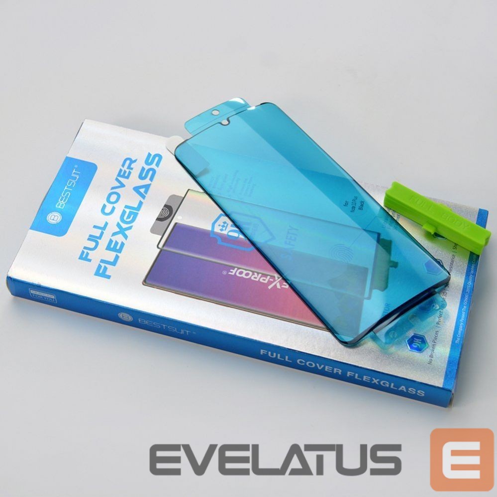 Protective glass Hurtel 3D Edge Nano Flexi Glass Hybrid Full Screen Protector with frame for Xiaomi Mi 11 transparent