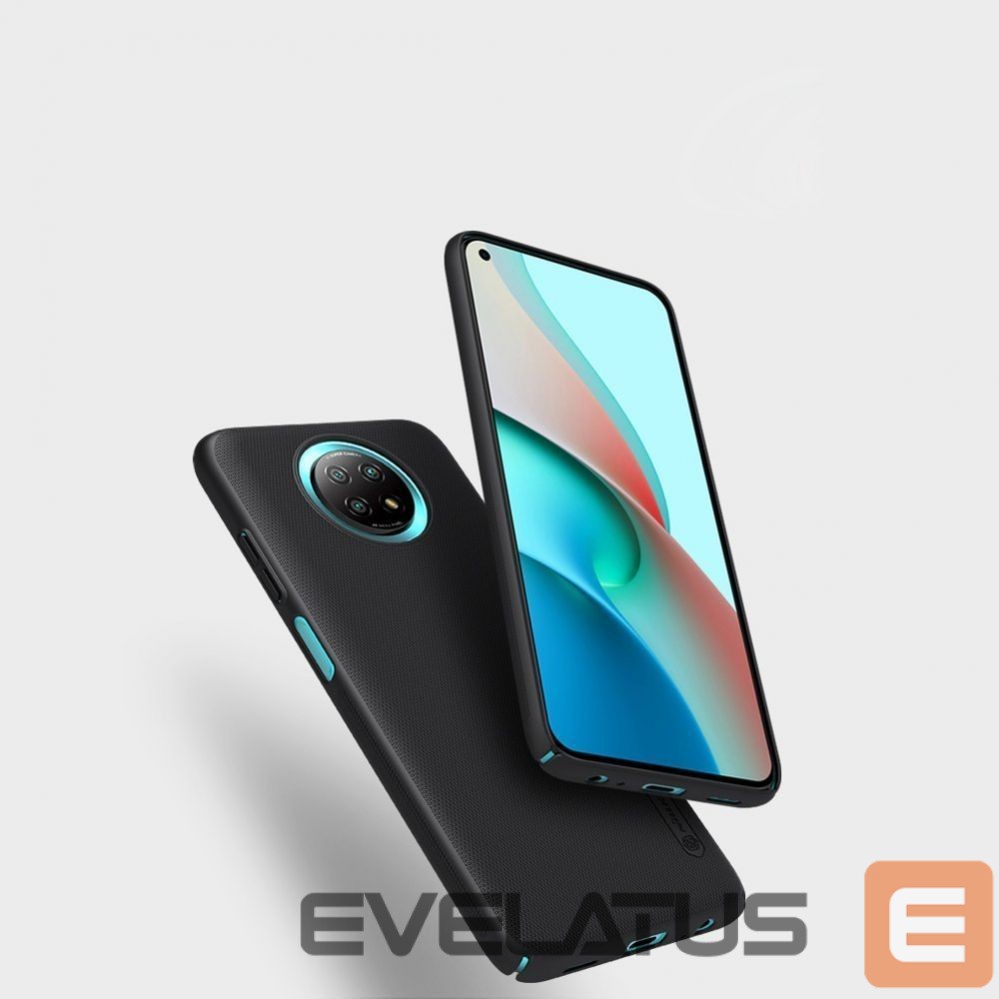 Back panel cover Nillkin Nillkin Super Frosted Shield reinforced case cover for Xiaomi Redmi Note 9T 5G black