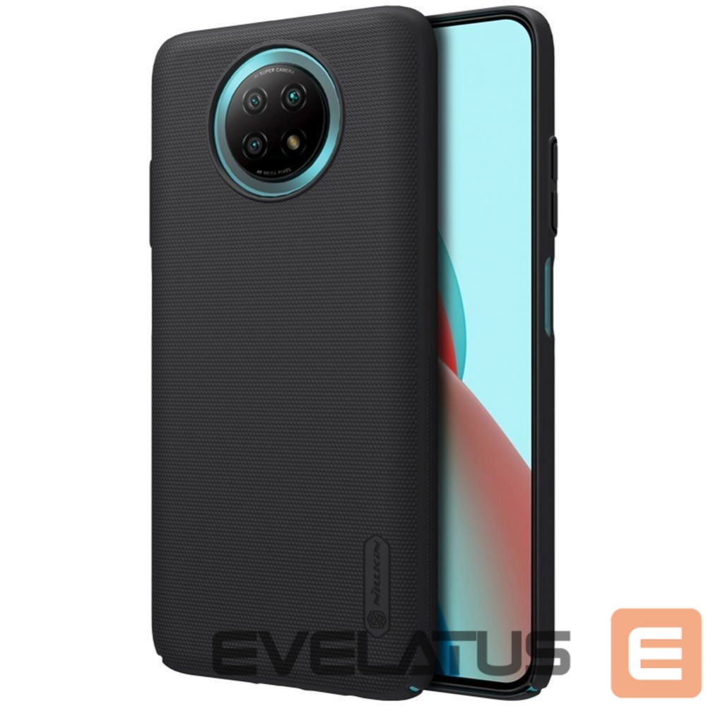 Back panel cover Nillkin Nillkin Super Frosted Shield reinforced case cover for Xiaomi Redmi Note 9T 5G black