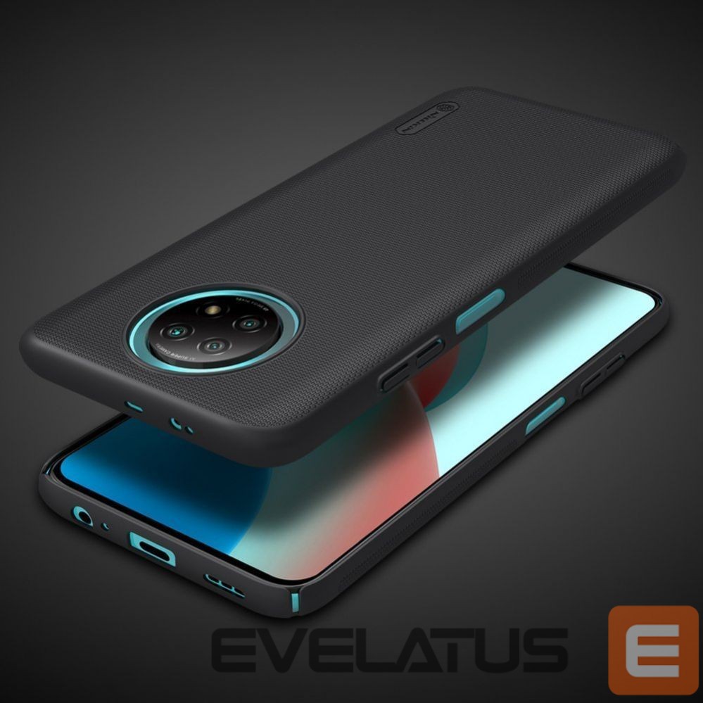 Back panel cover Nillkin Nillkin Super Frosted Shield reinforced case cover for Xiaomi Redmi Note 9T 5G black