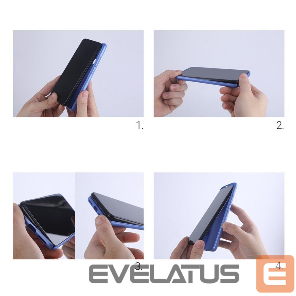 Back panel cover Nillkin Nillkin Super Frosted Shield reinforced case cover for Xiaomi Redmi Note 9T 5G black