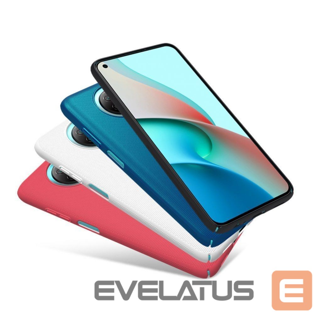Back panel cover Nillkin Nillkin Super Frosted Shield reinforced case cover for Xiaomi Redmi Note 9T 5G black