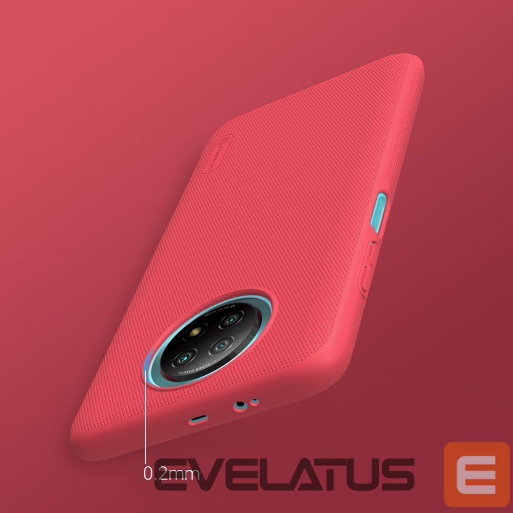 Back panel cover Nillkin Nillkin Super Frosted Shield reinforced case cover for Xiaomi Redmi Note 9T 5G black