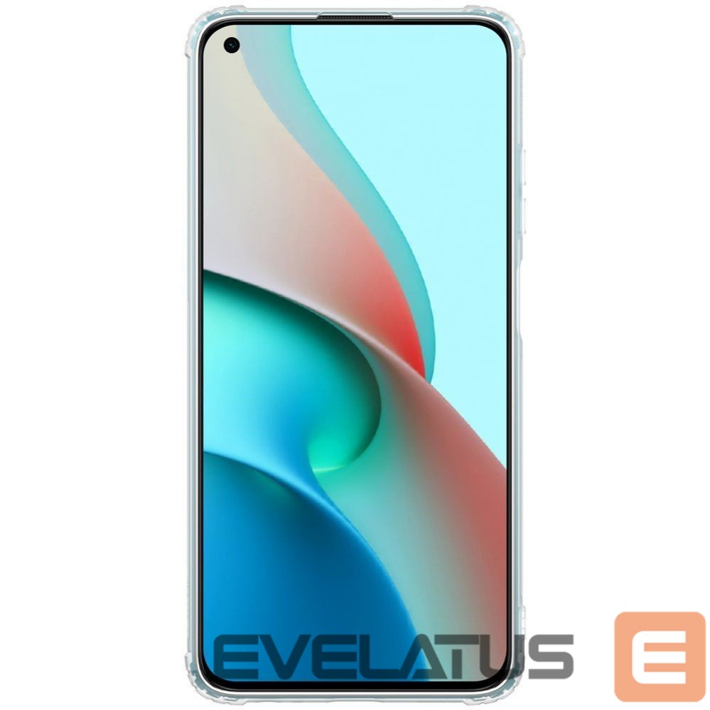 Back panel cover Nillkin Nillkin Nature Gel Case Cover Ultra Slim Xiaomi Redmi Note 9T 5G Transparent