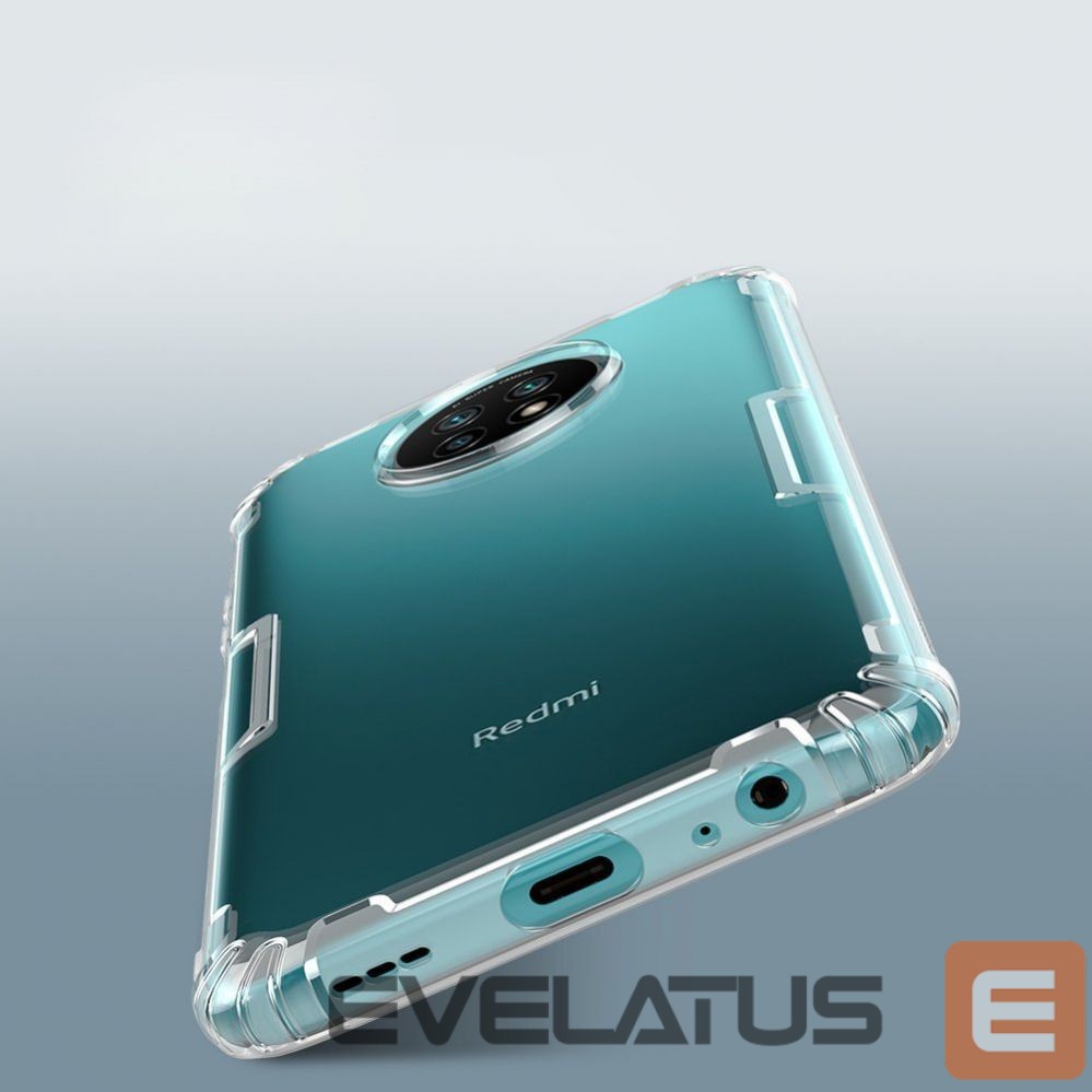 Back panel cover Nillkin Nillkin Nature Gel Case Cover Ultra Slim Xiaomi Redmi Note 9T 5G Transparent