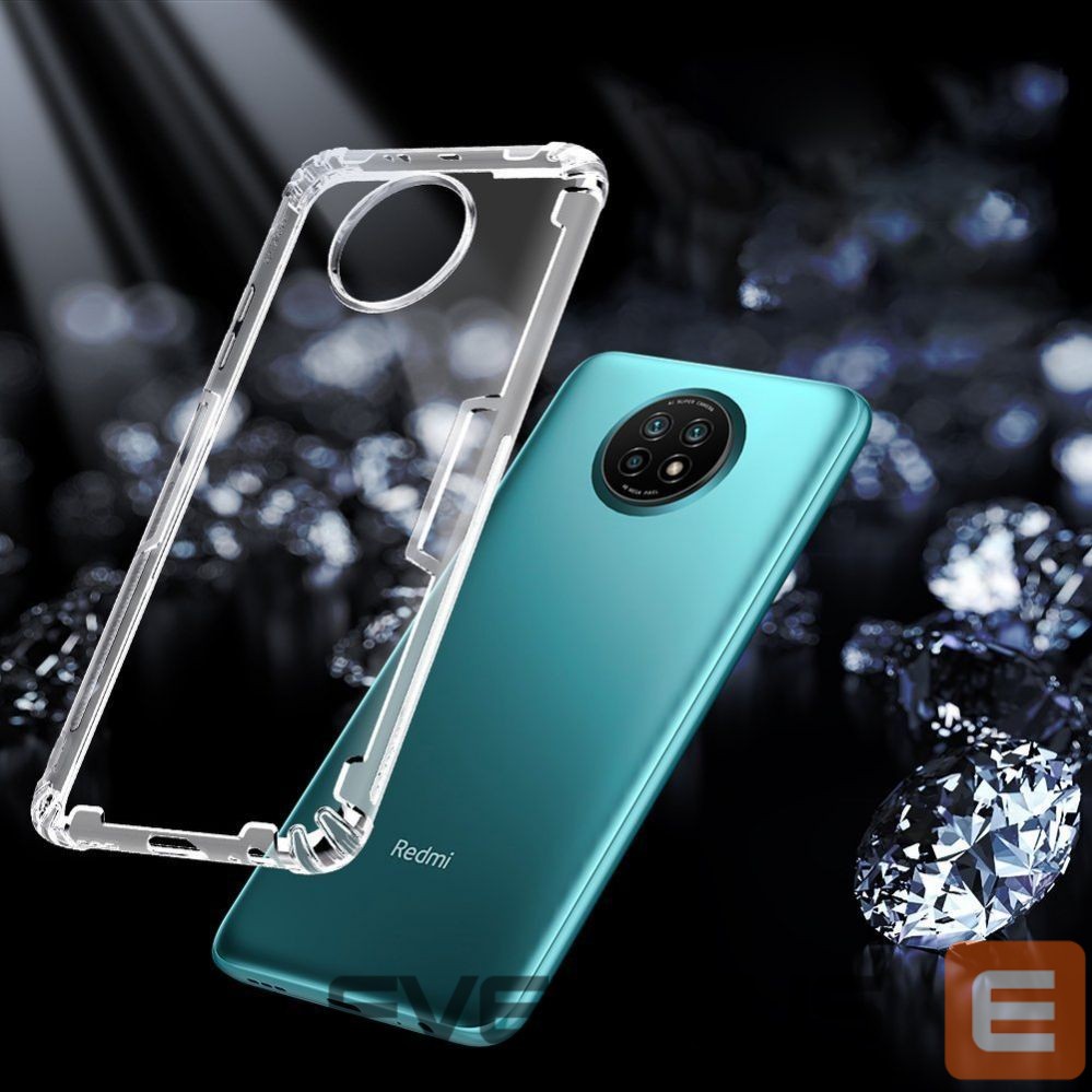Back panel cover Nillkin Nillkin Nature Gel Case Cover Ultra Slim Xiaomi Redmi Note 9T 5G Transparent