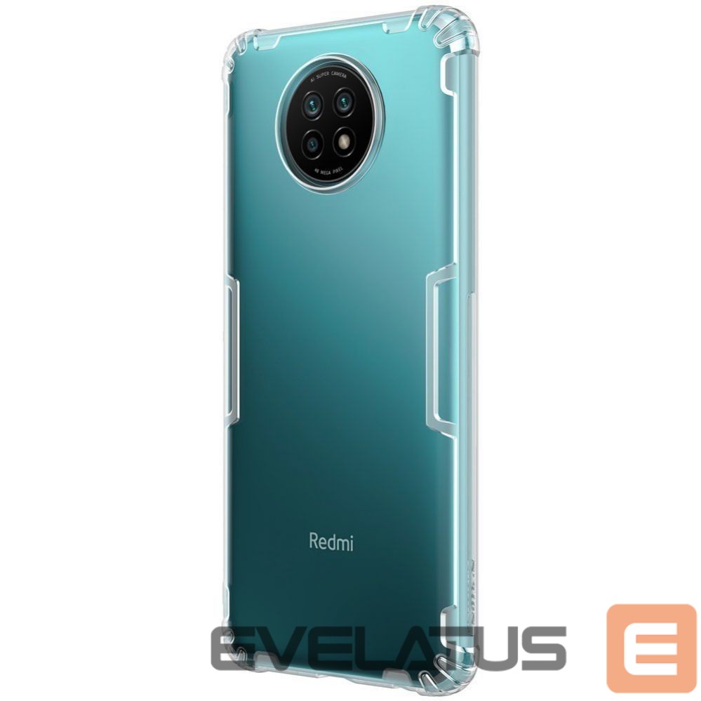 Back panel cover Nillkin Nillkin Nature Gel Case Cover Ultra Slim Xiaomi Redmi Note 9T 5G Transparent
