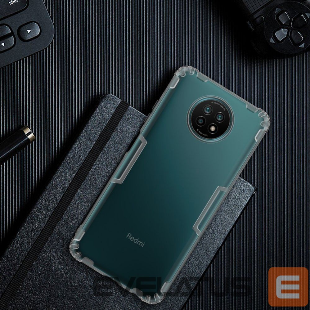 Back panel cover Nillkin Nillkin Nature Gel Case Cover Ultra Slim Xiaomi Redmi Note 9T 5G Transparent