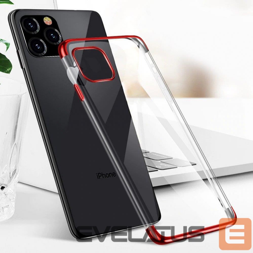 Back panel cover Hurtel Transparent || Red