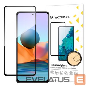 Protective glass Wozinsky  Wozinsky Super Durable Full Glue Full Screen Tempered Glass with Frame Case Friendly Xiaomi Redmi Note 12 Pro+ / Note 12 Pro / Note 12 5G / Note 12 / Xiaomi Redmi Note 10 Pro / Xiaomi 12T / 12 T Pro / Mi 11i / Mi 11T / Mi 11T Pro / POCO F3 / POCO X5 5G 