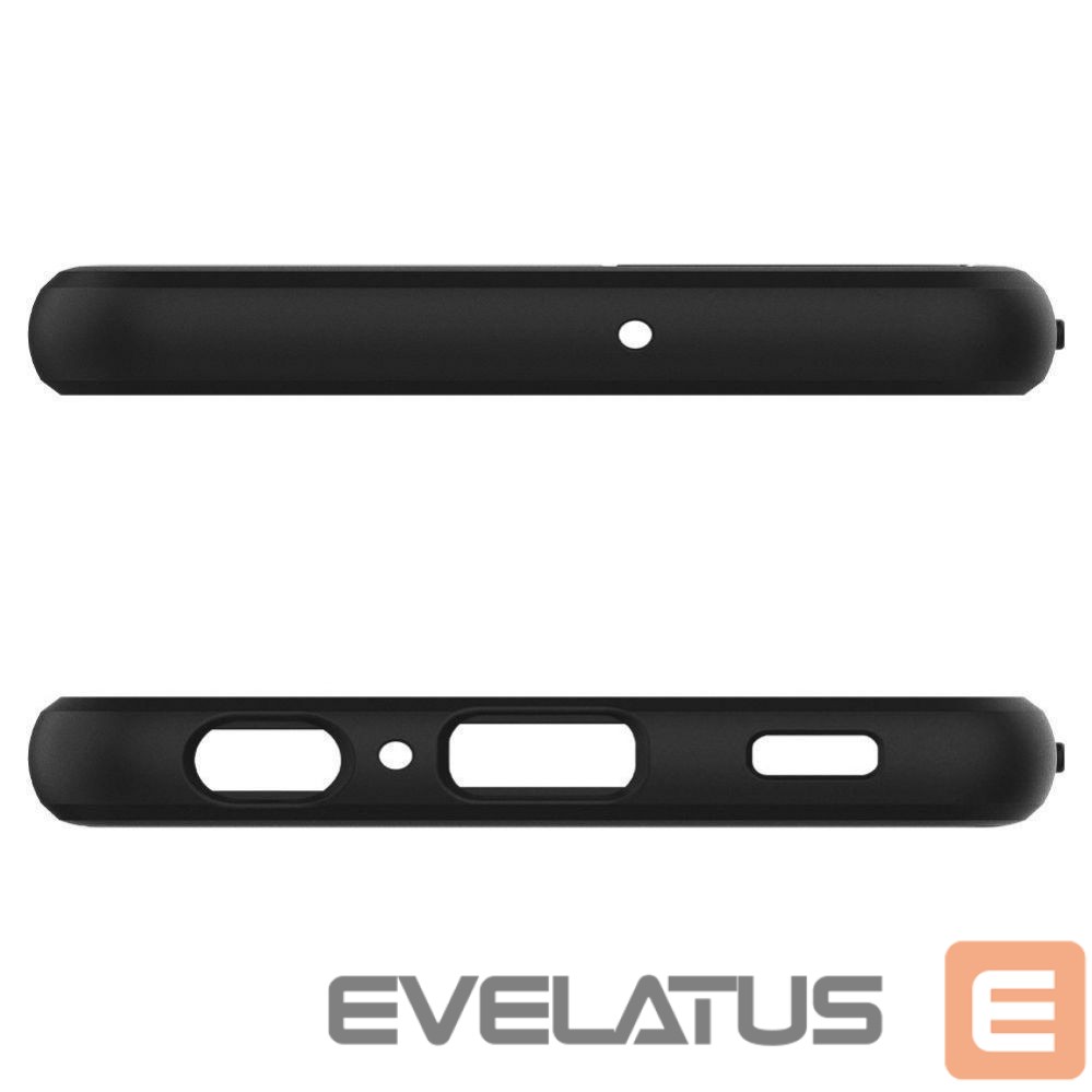 Back panel cover Spigen Spigen Rugged Armor Case for Samsung Galaxy A52 / A52S - Matte Black