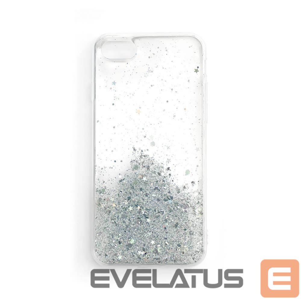 Back panel cover Wozinsky Transparent || Silver