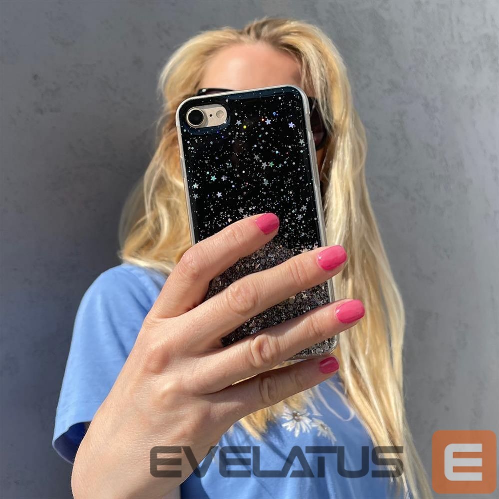 Back panel cover Wozinsky Transparent || Silver