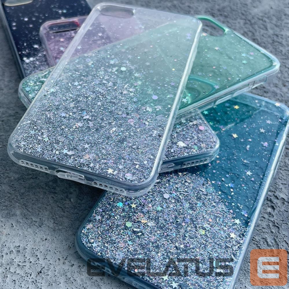 Back panel cover Wozinsky Transparent || Silver