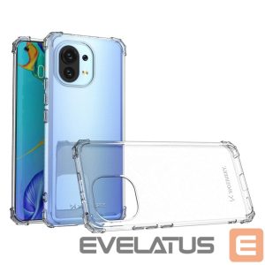 Back panel cover Wozinsky  Wozinsky Anti Shock durable case with Military Grade Protection for Xiaomi Mi 11 transparent 