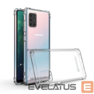 Back panel cover Wozinsky  Wozinsky Anti Shock durable case with Military Grade Protection for Samsung Galaxy A72 4G transparent 
