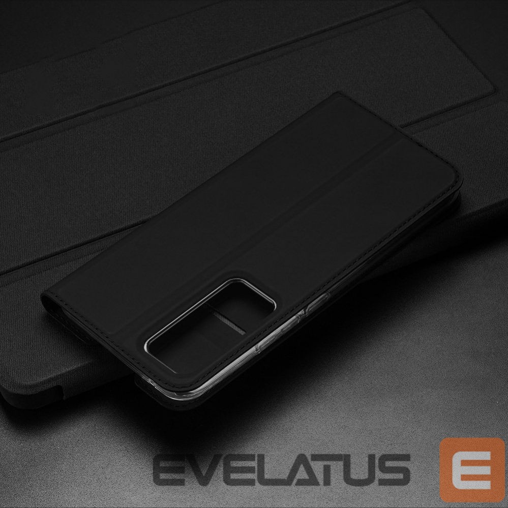 Back panel cover Dux Ducis Dux Ducis Skin Pro Bookcase type case for Vivo X60 black