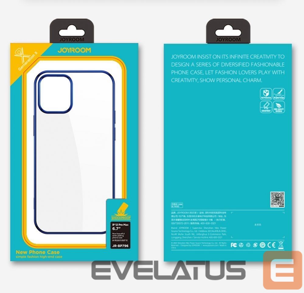 Back panel cover Joyroom Black