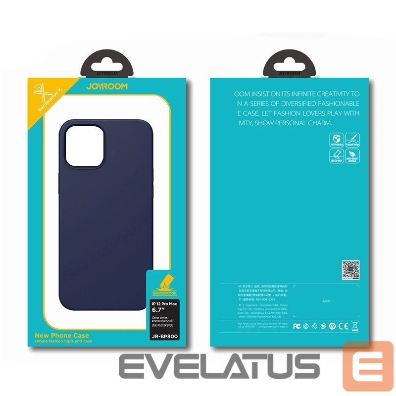Back panel cover Joyroom Black