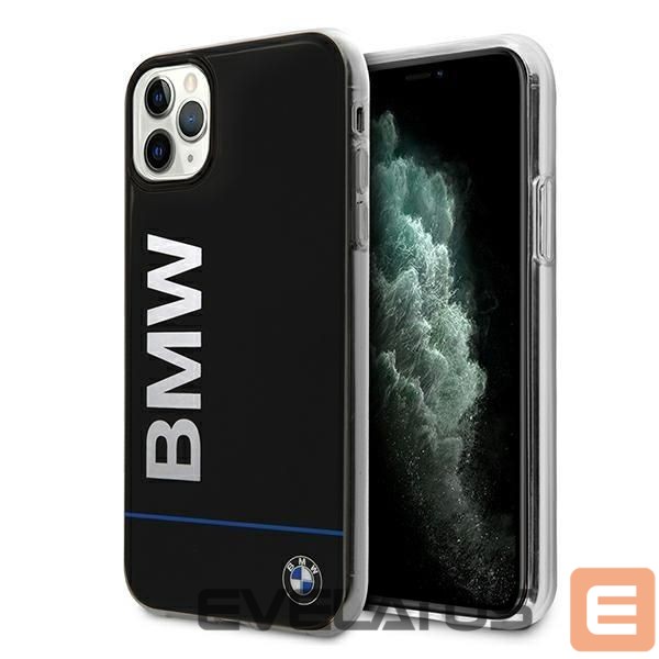 Back panel cover BMW BMW Signature Printed Logo iPhone Case for iPhone 11 Pro - Black
